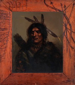 Intialainen mies värinä, 1886. tekijältä Alexander Davis Cooper
