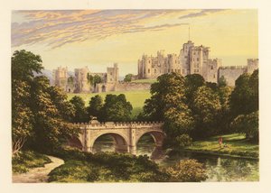 Alnwickin linna, Northumberland, Englanti.