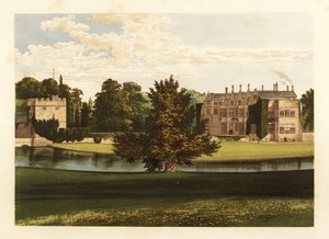 Broughton Castle, Oxfordshire, Englanti. tekijältä Alexander Francis (after) Lydon