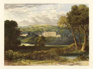 Denton Hall, Yorkshire, Englanti. tekijältä Alexander Francis (after) Lydon