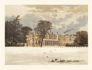 Ednaston Lodge, Derbyshire, Englanti. tekijältä Alexander Francis (after) Lydon