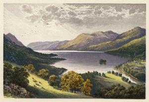 Skotlannin Loch-maisemat: Loch Earn (värilitra) tekijältä Alexander Francis (after) Lydon