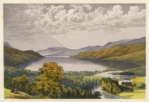Skotlannin Loch-maisemat: Loch Tay (värilitra) tekijältä Alexander Francis (after) Lydon