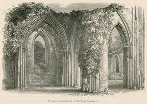 Glastonbury Abbey, kappelin osa North Transeptissä
