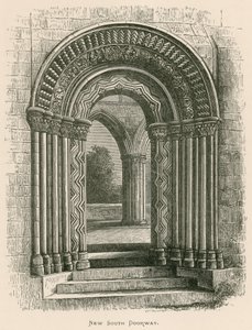 Jedburgh Abbey, New South Doorway tekijältä Alexander Francis Lydon