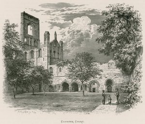 Kirkstall Abbey, Cloister Court tekijältä Alexander Francis Lydon