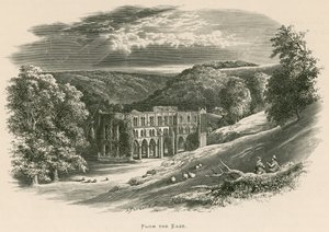 Rievaulx Abbey, idästä