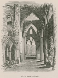 Tintern Abbey, Nave, katsoo itään tekijältä Alexander Francis Lydon