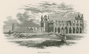 Whitby Abbey, etelästä tekijältä Alexander Francis Lydon