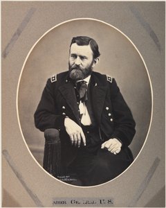 Platinum Rice Print of Ulysses S. Grant, 1865, painettu 1901 (seepiakuva) tekijältä Alexander Gardner