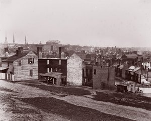 Richmond evakuoinnin jälkeen, 1865. tekijältä Alexander Gardner