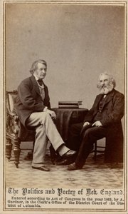 Uuden Englannin politiikka ja runous, 1863 (kuva) tekijältä Alexander Gardner