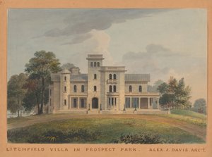 Grace Hill Edwin C. Litchfieldille, Brooklyn, New Yorkin etukorkeus, 1854.