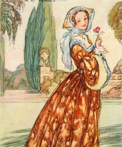 Anne Boleyn, c1507-1536. Henrik VIII:n vaimo ja puoliso, kuningatar Elisabet I:n äiti, 1937