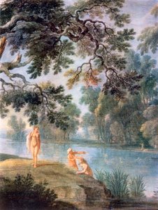 Nymphs Bathing, yksityiskohta, c1620-1652