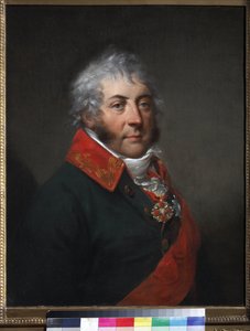 Nikolai A. Golitsyne (Galitzine) - Prinssi Nikolai Aleksejevitš Golitsynin (1751-1809) muotokuva - Aleksanteri Molinari (1772-1831). Öljy kankaalle