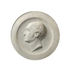 Revd Dr Henry Wellesleyn profiilimuotokuva, 1856 (carraran marmori)