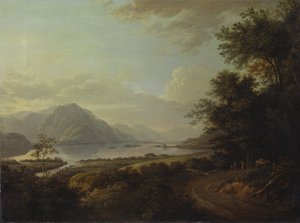 Loch Awe, Argyllshire tekijältä Alexander Nasmyth