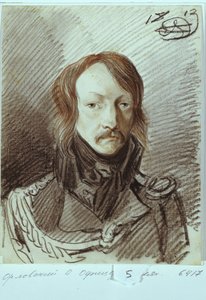 Aleksei Pavlovich Lanskoyn muotokuva 1789-1855, 1813