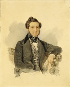 Nikolai Mihailovitš Donaurovin muotokuva 1806-1849, 1830-luku