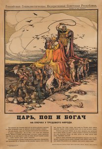 Tsaari, pappi ja rikas mies, 1919