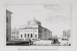 Kaikkien surullisten ilon kirkko Sarja Näkymät Pietariin, 1820-luku