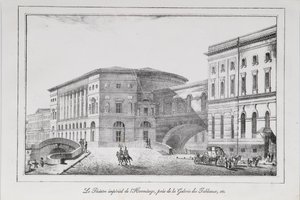 Pietarin Eremitaaši-sarja Näkymiä Pietarista, 1820-luku