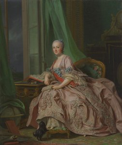 Anastasia Ivanovna, Hessen-Homburgin prinsessa 1700-1755, os. Kreivitär Trubetskaja, 1757 tekijältä Alexander Roslin