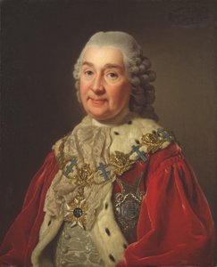 Carl Fredrik Scheffer (1715–1786), kreivi ja valtioneuvoston jäsen, 1775 tekijältä Alexander Roslin