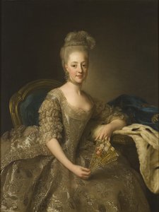 Hedvig Elisabet Charlotta (1759–1818), Ruotsin prinsessa, Södermanlandin herttuatar, myöhemmin Ruotsin ja Norjan kuningatar tekijältä Alexander Roslin