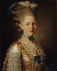 Contesse H. Obolenskajan muotokuva, CA 1776 tekijältä Alexander Roslin