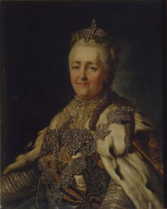 Keisarinna Katariina II:n muotokuva 1729-1796 tekijältä Alexander Roslin