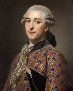 Prinssi Vladimir Borisovich Golitsynin muotokuva 1731-1799, 1762 tekijältä Alexander Roslin