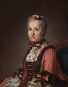 Saksin prinsessa Maria Josephan muotokuva 1731-1767, 1776. tekijältä Alexander Roslin