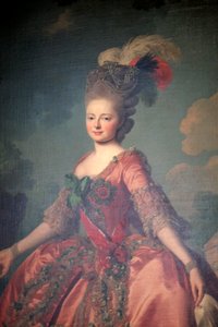 "Suurruhtinatar Maria Fedorovnan muotokuva", 1777. tekijältä Alexander Roslin