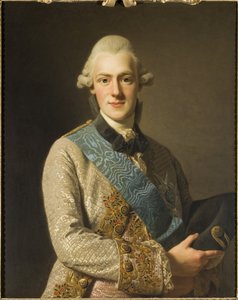 Prinssi Frederic Adolphe de Suede - Muotokuva Ruotsin prinssi Frederick Adolfista (1750-1803), Itä-Götanmaan herttuasta, kirjoittanut Roslin, Alexander (1718-1793). Öljy kankaalle tekijältä Alexander Roslin