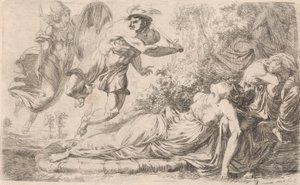 Perseus ja Sleeping Medusa, 1774.