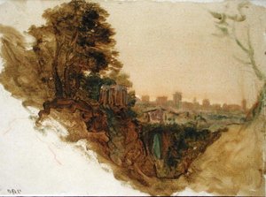 Tivoli (akvarelli paperille)