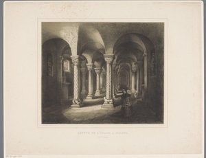 Rolducin luostarikirkon krypta Crypte de l