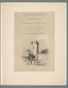 Huono naar Visé te Tongeren Muinaiset arkkitehtuurimonumentit 1100-luvulta 1300-luvulle Limburgissa (sarjan nimi esineessä) tekijältä Alexander Schaepkens