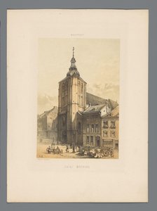 Pyhän Matiaksen kirkko Maastrichtissa Saint Mathias (otsikko esineessä) Monuments de Maastricht (sarjan nimi)