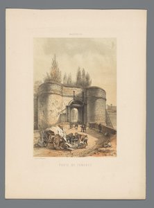Tongersen portti Maastrichtissa Porte de Tongres (otsikko esineessä) Monuments de Maastricht (sarjan nimi)