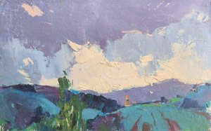 Dramaattinen vuoristotaivas tekijältä Alexander Shandor