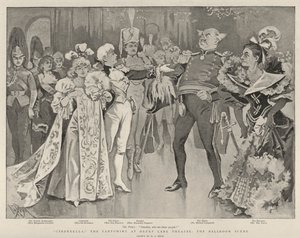 Cinderella, pantomiimi Drury Lane -teatterissa, Ballroom Scene