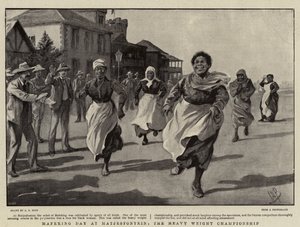 Mafeking Day Matjiesfonteinissa, raskaansarjan mestaruussarjassa