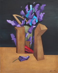 Violetti geometrinen räjähdys