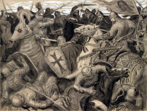 ""Alexander Nevsky"" Scene de bataille ja l