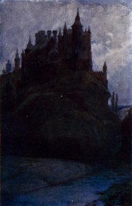 Alcazar, Segovia (väri litho)