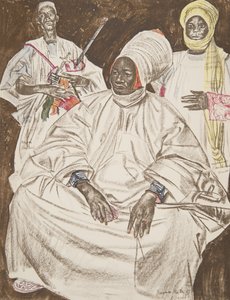 Barma Mata, Zinderin sulttaani, teoksesta Dessins et Peintures d