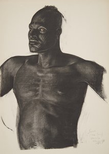 Sara le Pisteur (Bahr Ouandja), teoksesta Dessins et Peintures d